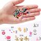 8800+pcs 4mm 12/0 48 Colors Glass Seed Beads, Charms Bracelet Jewelry Making Beads Kit Gifts for Teen Girls Crafts for Girls Ages 8-12 Birthday Gifts Christmas